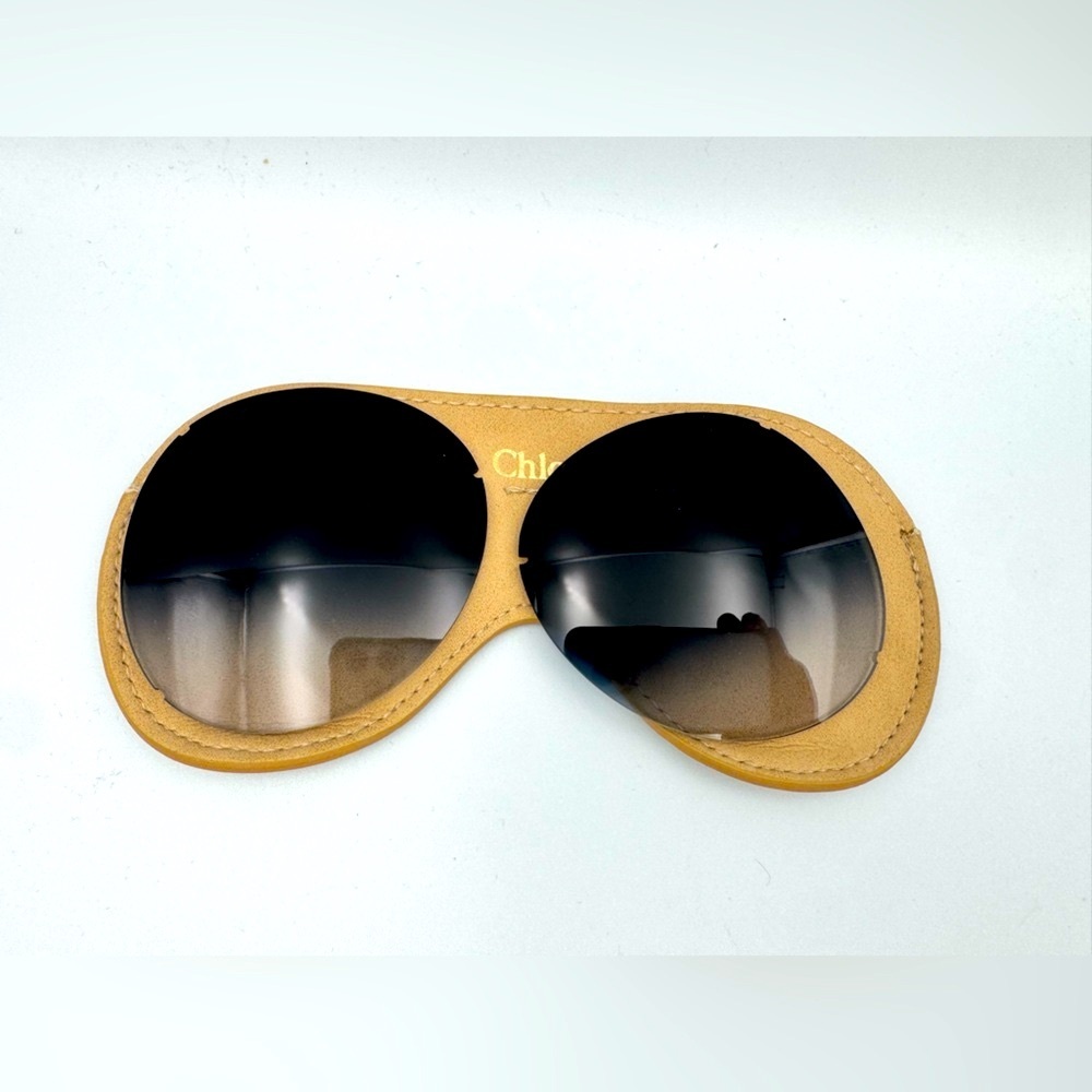 CHLOÉ VICKY INTERCHANGEABLE LENSES AVIATOR SUNGLASSES - Picture 15 of 15